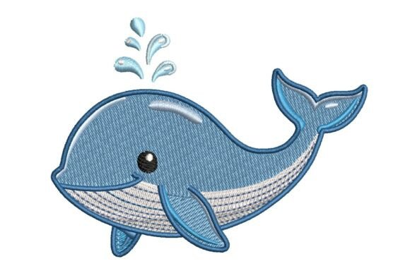 Download Cute Whale, Nursery Embroidery - Nursery embroidery Collection