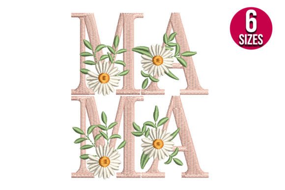 Download Mama with Daisy Flowers - Mama Collection