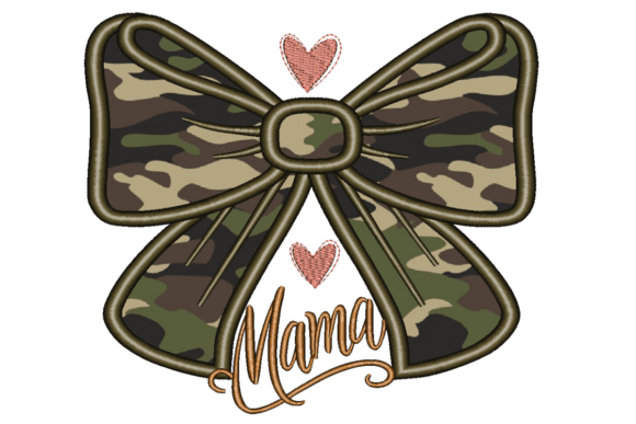 Download Coquette Mama Applique Embroidery - Mama Collection