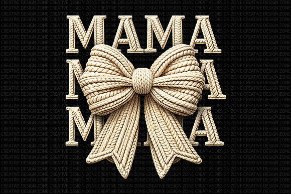 Download Coquette Rope Bow Mama PNG - Mama Collection