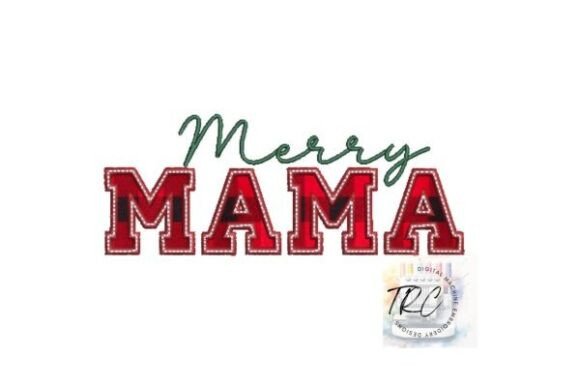 Download Merry Mama Applique Design - Mama Collection