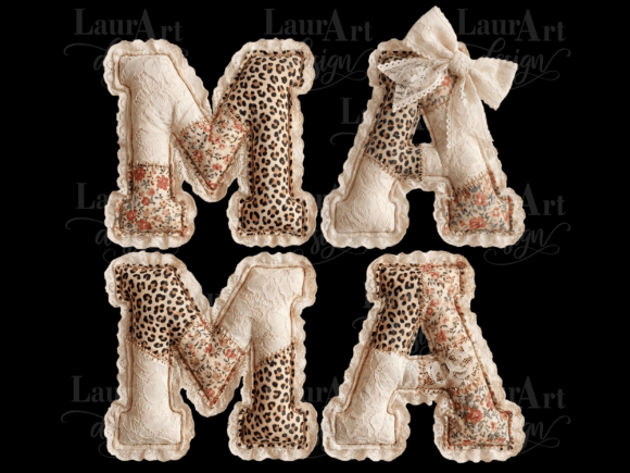 Download MAMA Lace Leopard Patchwork Mother's Day - Mama Collection
