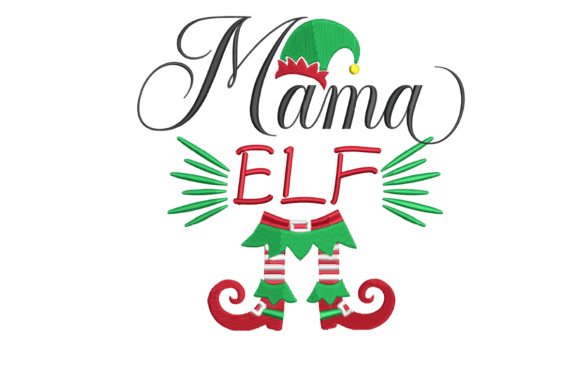 Download Christmas Mama Elf - Mama Collection