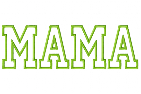 Download Mama Applique - Mama Collection