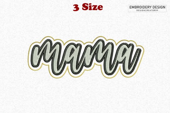 Download Mama Embroidery Design - Mama Collection