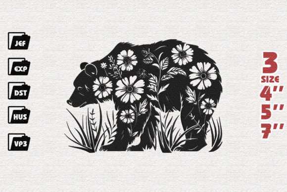 Download Mama Bear Embroidery - Mama Collection