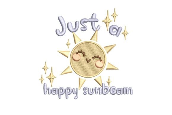 Download Smiling Sun, Nursery Embroidery - Nursery embroidery Collection