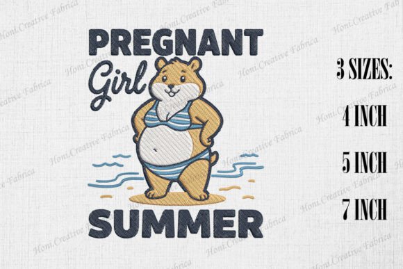 Download Pregnant Girl Summer Mama Hamster - Mama Collection