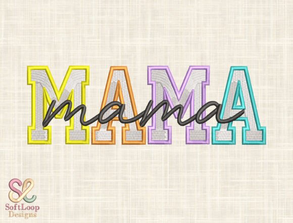 Download Mama Embroidery Design - Mama Collection