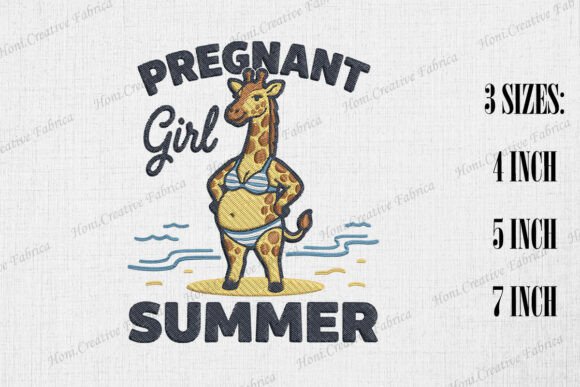 Download Pregnant Girl Summer Mama Giraffe - Mama Collection