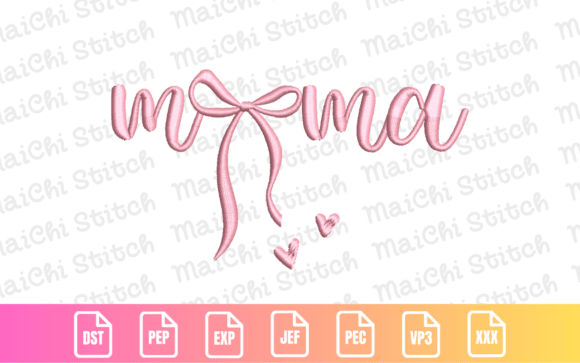 Download Coquette Mama Ribbon - Mama Collection